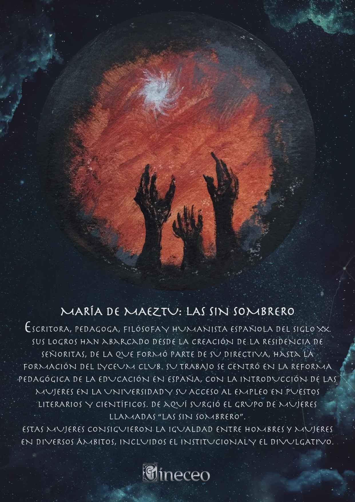 María de Maeztu, Las Sin Sombrero - Lámina